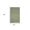 Edge Collections - 2' X 3' - Aqua - Textured Jute Striped Area Rug for Cozy Spaces - 1 Piece